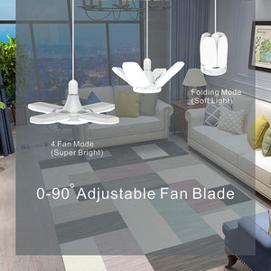 INNOVATIVE FAN SHAPED FOLDABLE LED LIGHT - REDUCE ELECTRICITY BILL BY 80%