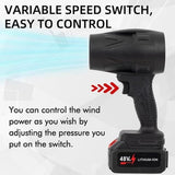 Innovative Cordless Turbo Jet Blower