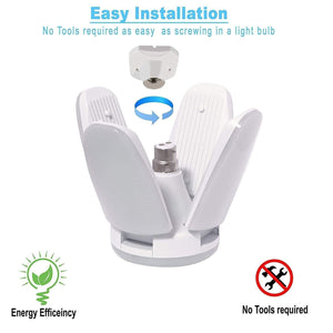 INNOVATIVE FAN SHAPED FOLDABLE LED LIGHT - REDUCE ELECTRICITY BILL BY 80%