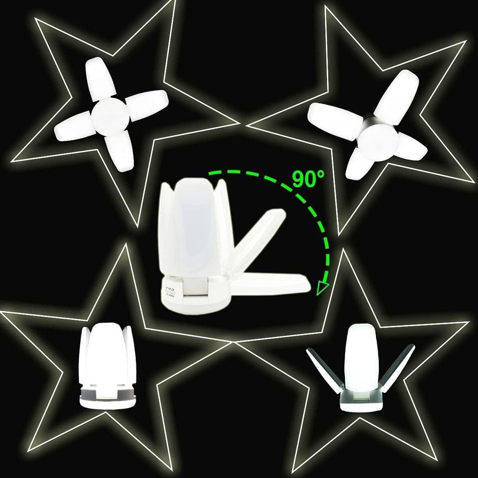 INNOVATIVE FAN SHAPED FOLDABLE LED LIGHT - REDUCE ELECTRICITY BILL BY 80%
