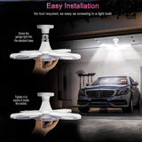 INNOVATIVE FAN SHAPED FOLDABLE LED LIGHT - REDUCE ELECTRICITY BILL BY 80%