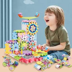 Electric Gear Building Block (101 Pieces) - Inspire Creativity In Kids