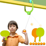 INDOOR HANGING TABLE TENNIS TRAINER SET - PROMOTES SCREEN-FREE FUN