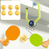 INDOOR HANGING TABLE TENNIS TRAINER SET - PROMOTES SCREEN-FREE FUN