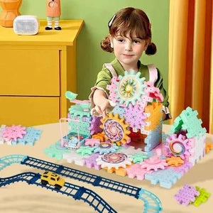 DIY Electric Gear Building Block (101 Pieces) - Inspire Creativity In Kids