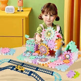 DIY Electric Gear Building Block (101 Pieces) - Inspire Creativity In Kids