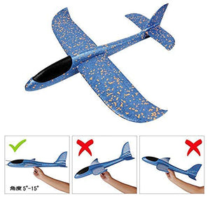 Giant Kids Airplane Toy  With LED Flashing Light