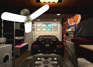 Fan Shaped Foldable LED Light -  REDUCE ELECTRICITY BILL BY 80%