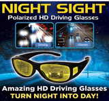 NIGHT VISION ANTI-GLARE DRIVING GLASSES - BUY 1 GET 1 FREE