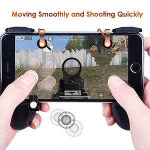 PUBG Mobile Metal Trigger & Joy Stick - 2 in 1 COMBO OFFER